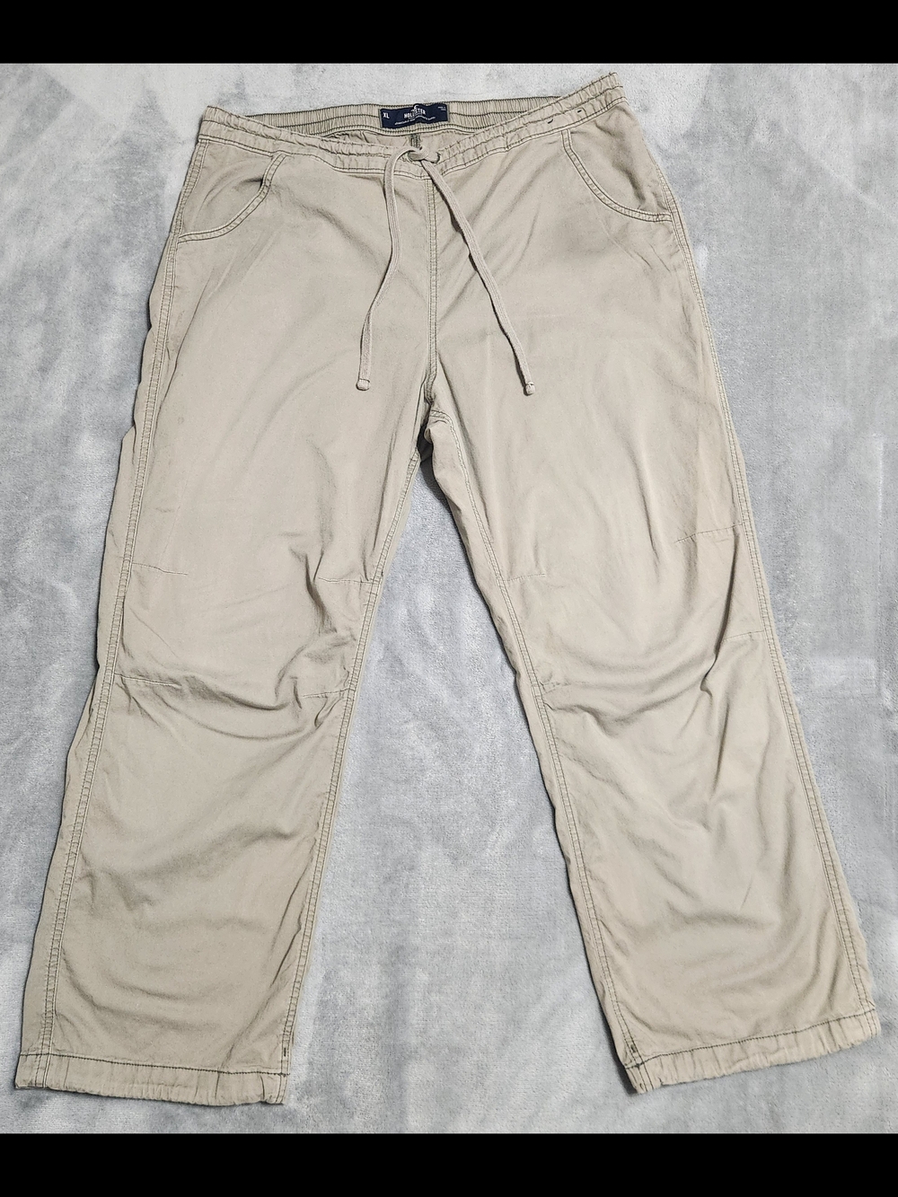 Hollister Adjustable-Rise Parachute Baggy Pants XL
